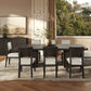 Tulane Dark Chocolate Dining Set w/Extension