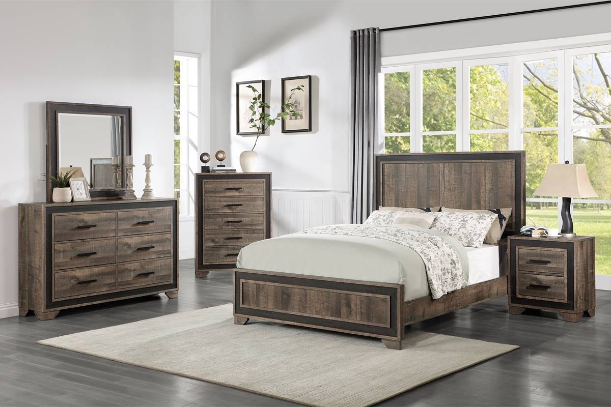 F9627 Queen or King 4 Pc Bedroom Set