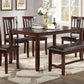 Poundex 6 Pc Dining Set F2550