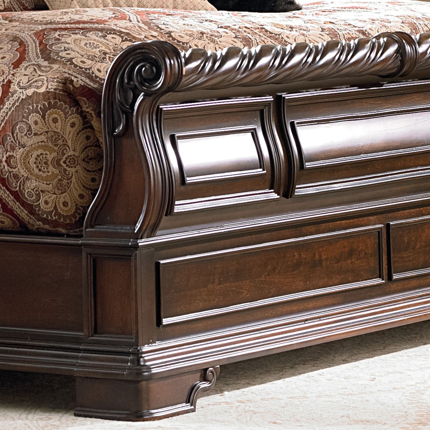 Arbor Place Queen Sleigh Bed 575-BR-QSL