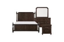 Cardano 4 Pc Bedroom Set 1689PK - King Bed