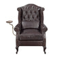 Pino Brown Leather Accent Chair AC02994