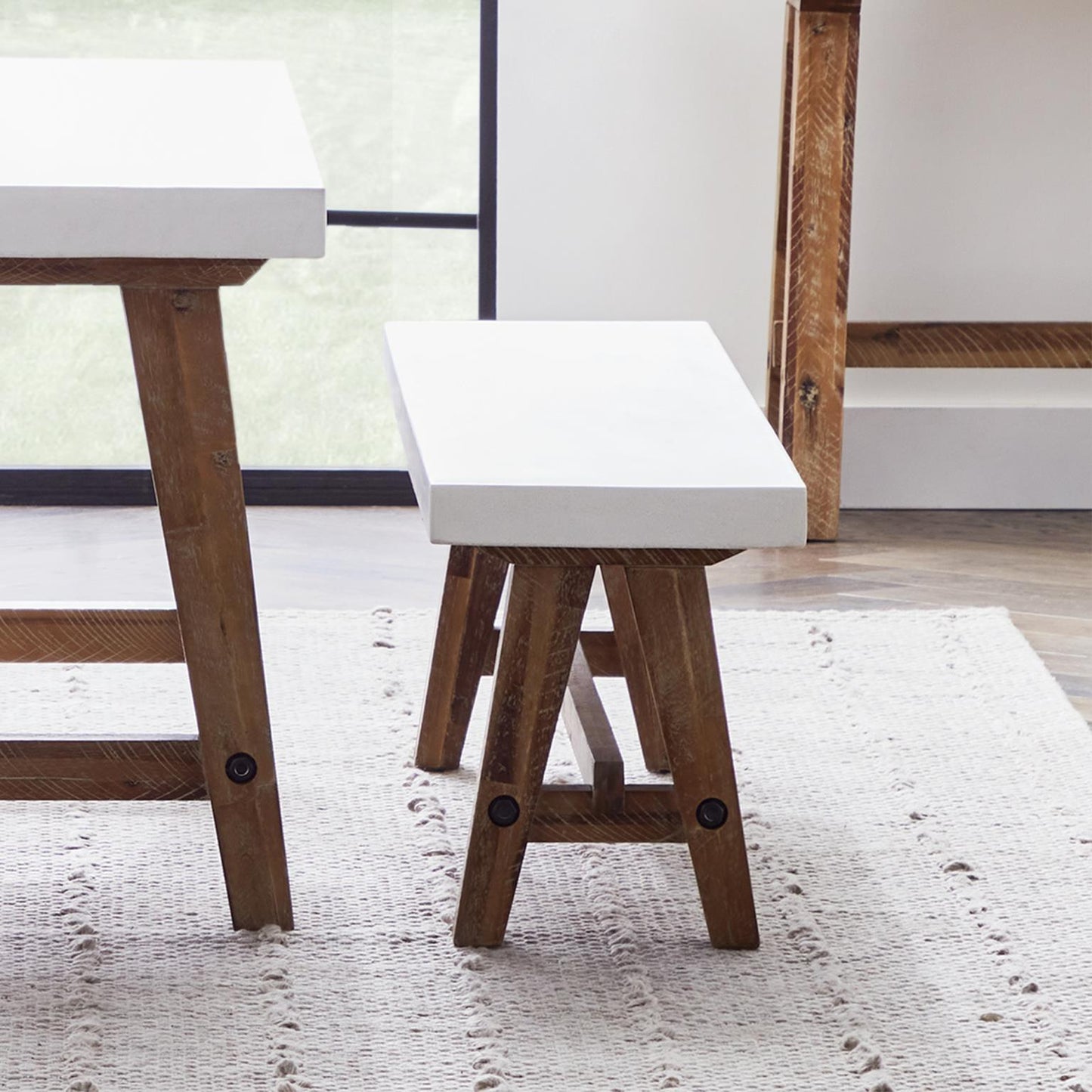 Acer Molded Concrete Dining Collection