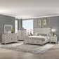 Alexandria 4 Pc Plank Inlay Bedroom Collection