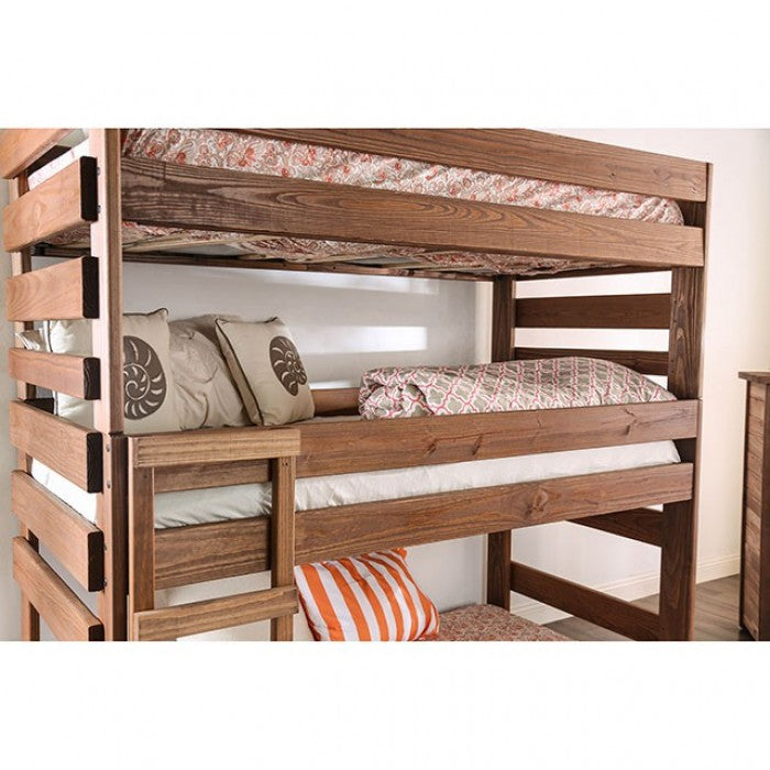 Pollyanna Twin - Triple Decker Bunk Bed