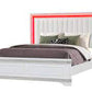 Amani White Queen Bed AMANI-QB