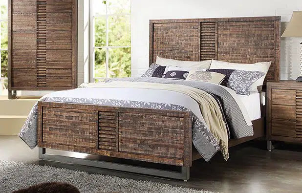 Andria 21290 Bedroom Collection - Reclaimed Oak Finish