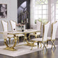 RDT316GM Marble Table Dining Set by Artisan