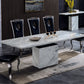 Artisan Furniture White Marble Dining Collection RDT306BMW