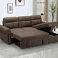 Ashton Microfiber Reversible Sleeper Sectional 87800