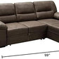 Ashton Microfiber Reversible Sleeper Sectional 87800