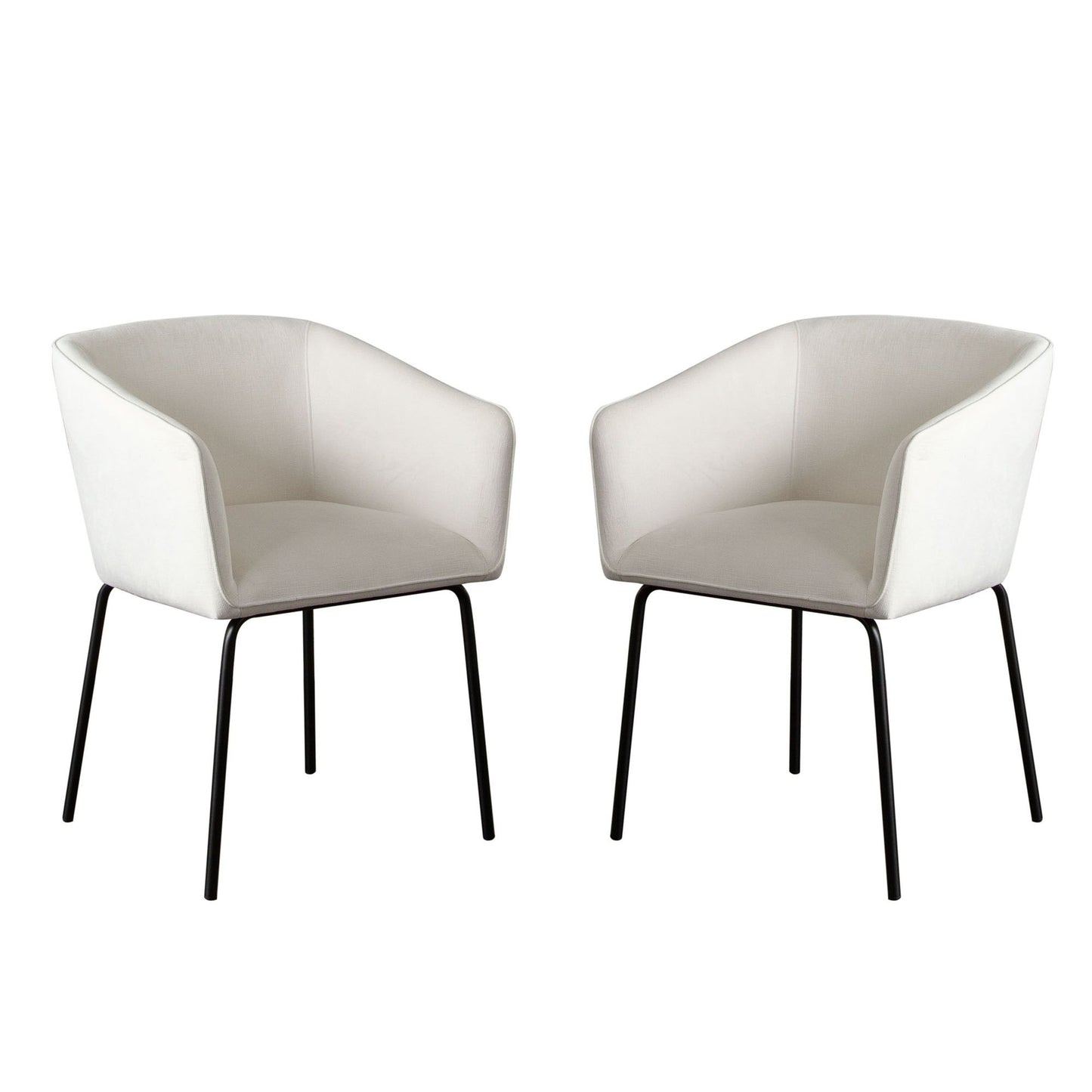 Avery Mist White Side Chair - Set of 2