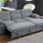 Kipling 81457 Light Gray Sectional Sleeper