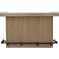 Escape Bar Natural Oak with Stone Top