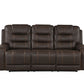 Sofá y loveseat eléctrico Calico Kian USA 152