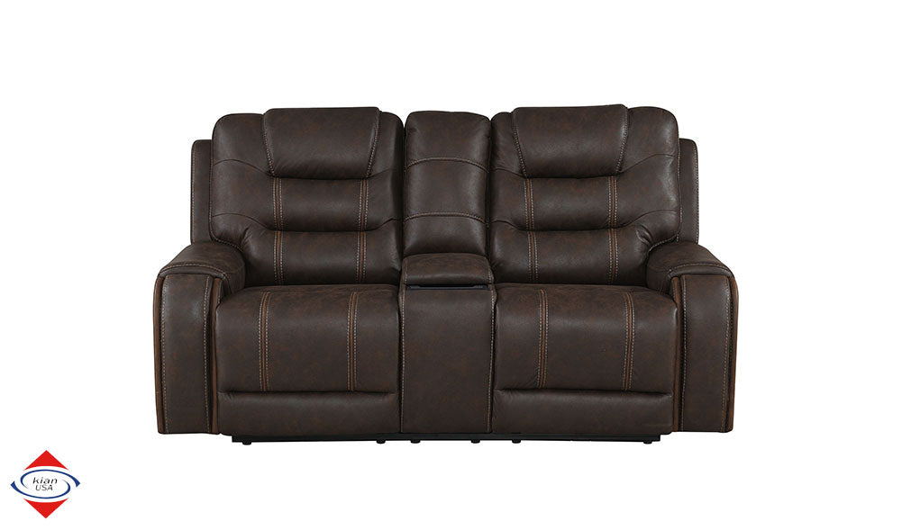 Kian USA 152 Calico Power Sofa and Loveseat