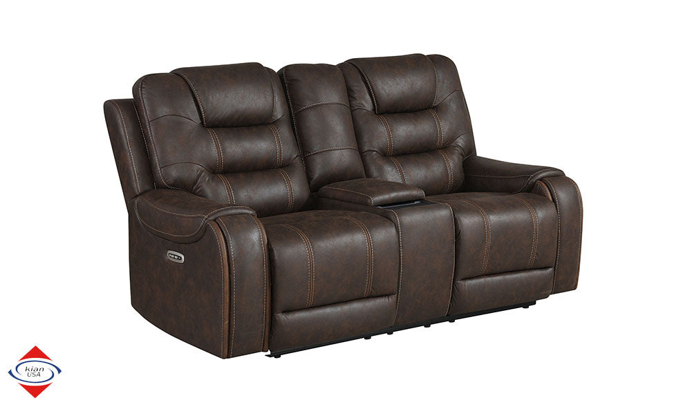 Sofá y loveseat eléctrico Calico Kian USA 152