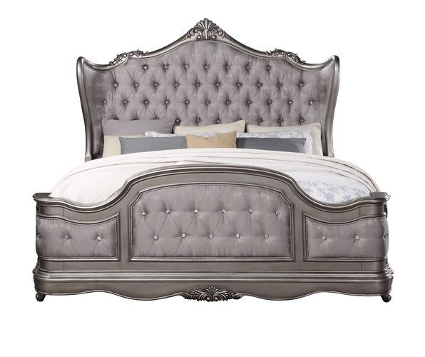 Ariadne Antique Platinum Bedroom Collection by Acme Furniture