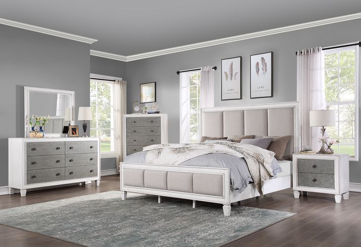 Katia 4 Pc Bedroom Set - King Bed