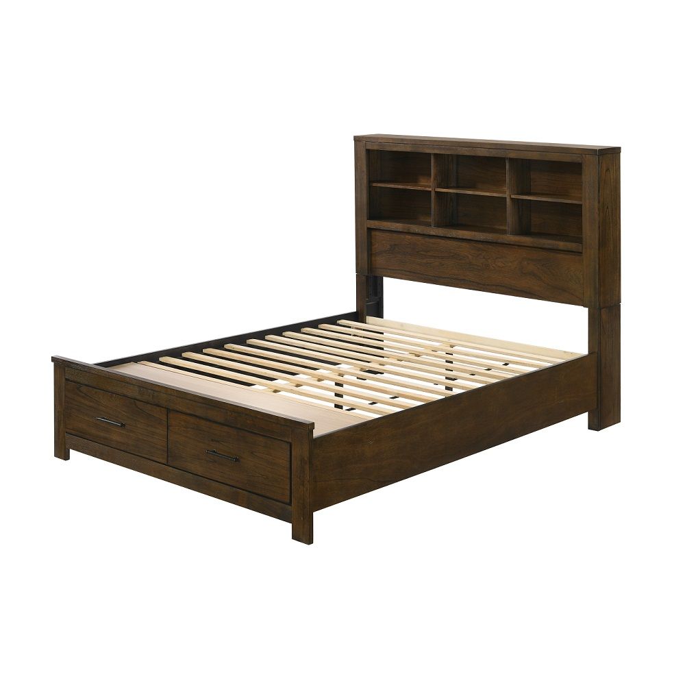 Merrilee Queen Bed w/Storage BD02077Q