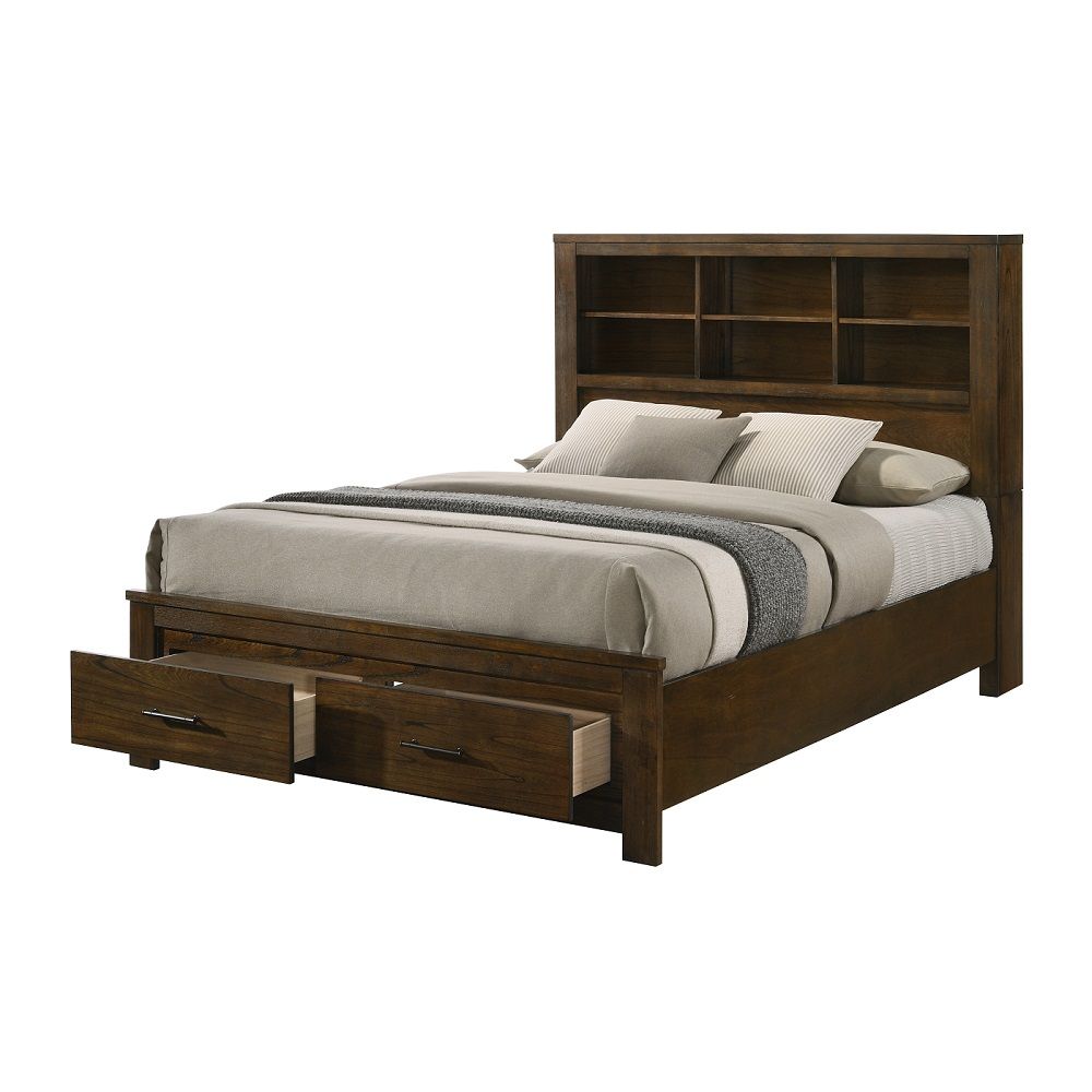 Cama Queen Merrilee con almacenamiento BD02077Q