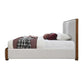 Cama Kaleea BD02468Q de chenilla gris de Acme