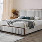 Cama Kaleea BD02468Q de chenilla gris de Acme