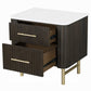 Clayten Marble Top Nightstand BD04093