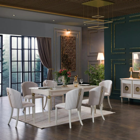 Mistral Opak White Gloss Dining Collection