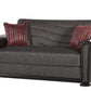 Alfa 3 Pc Sofa Collection Muse Grey