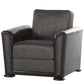 Alfa 3 Pc Sofa Collection Muse Grey