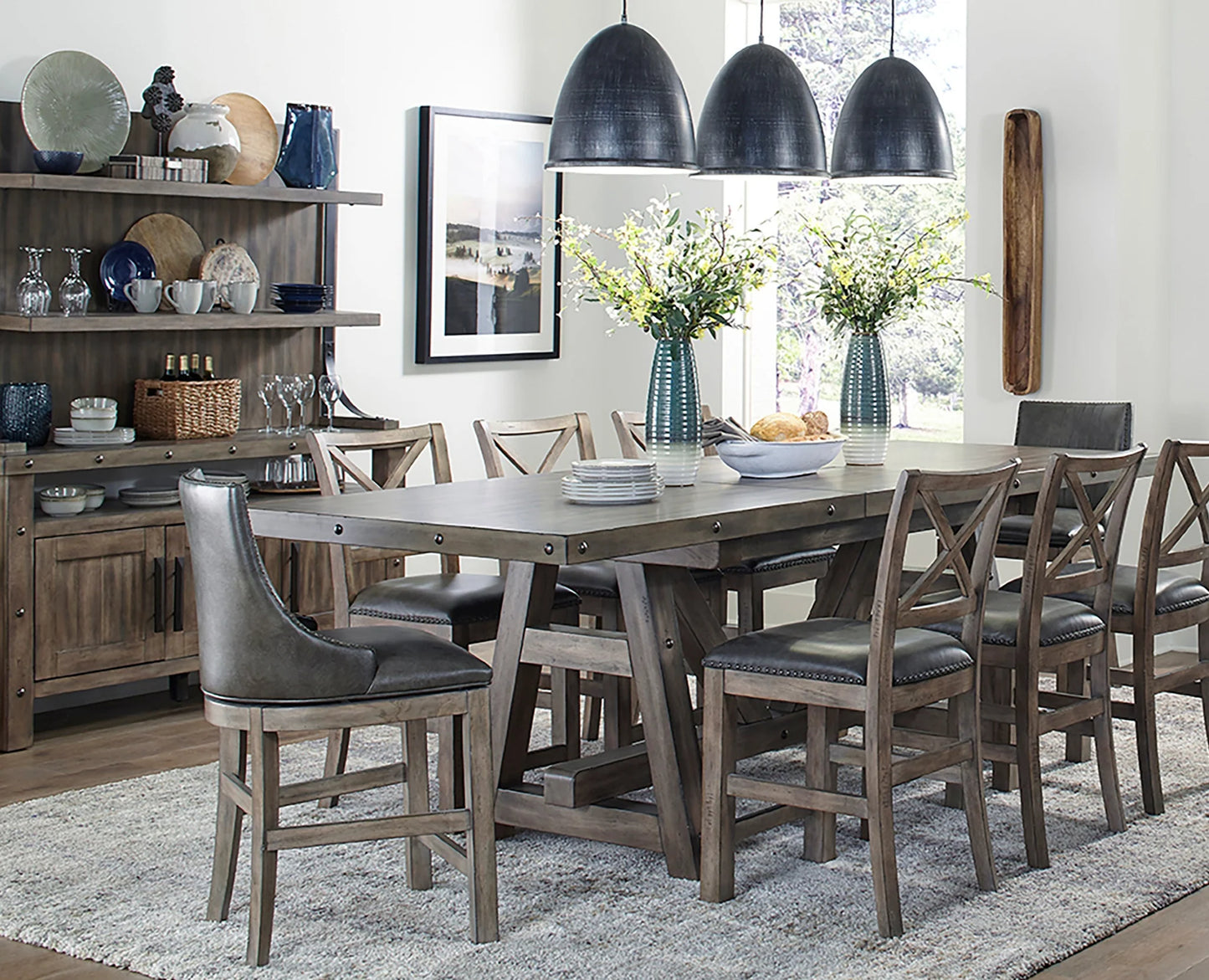 Lodge Dining Collection by Parker House - Butterfly Leaf