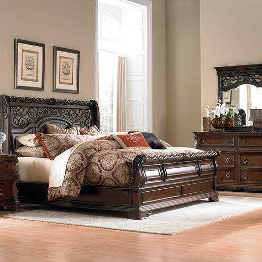 Arbor Place 4 Pc Bedroom Set - King Bed