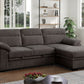 Kipling 81456 Brown Sleeper Sectional