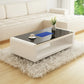 Chelsea Glossy Finish Coffee Table with LED