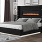 Lizelle Upholstery Bed - Black