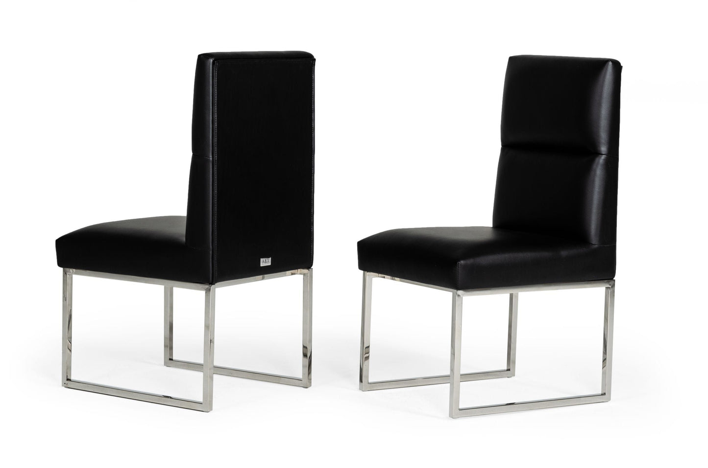 Carla Modern Black Dining Chair - Set of 2