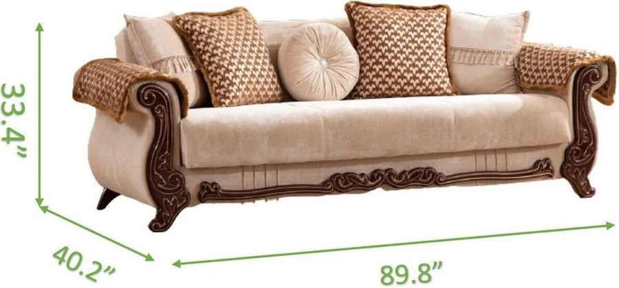 Galaxy Home Carmen 3 Pc Sofa Collection