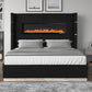 Lizelle Upholstery Bed - Black