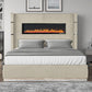 Lizelle Upholstery Bed With Ambient Lighting