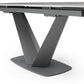 Conjunto de comedor Cloud 2 hojas extensibles - Mármol gris