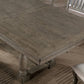 Newcastle 7 Pc Antique Gray Dining Collection - Extension Leaf