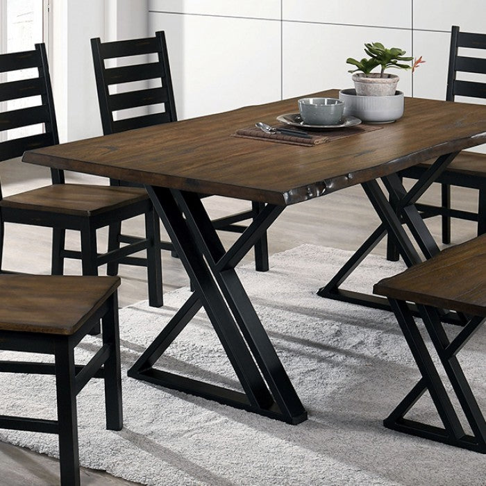 Barbary Live Edge Dining Collection - Industrial Design