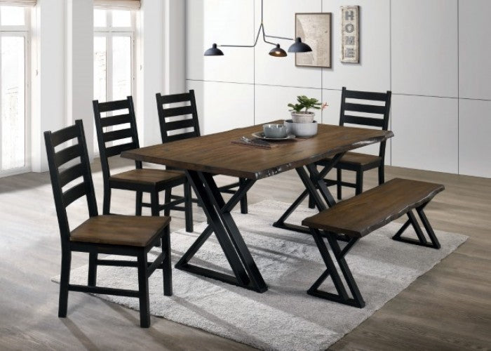 Barbary Live Edge Dining Collection - Industrial Design