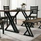 Barbary Live Edge Dining Collection - Industrial Design