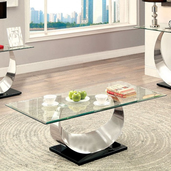 Orla Stainless Steel Occasional Tables