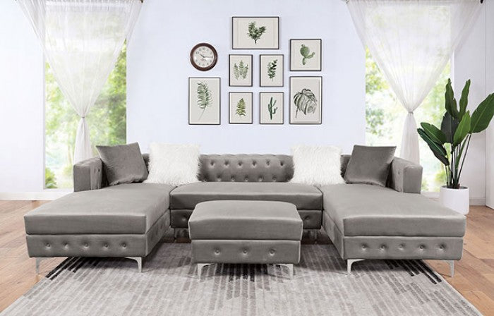 Ciabattoni Grey Sectional CM6256GY