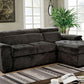 CM6514DG Patty Sleeper Sectional Dark Gray