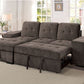 Jamiya Warm Gray Sectional CM6959GY