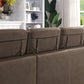 Hugo CM6963 Brown U-Shape Sectional